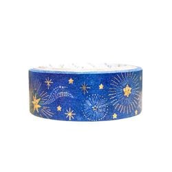 ⑅◡̈*♡⭐︎そら☪‎⭐︎さま⑅◡̈*♡専用　マスキングテープ♡ 夜空に降り注ぐ流星柄 マスキングテープ / マステ マスキング