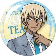 名探偵コナン ゼロの日常 グリッター缶バッジ 降谷零 [キャラクターグッズ]