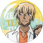 名探偵コナン ゼロの日常 グリッター缶バッジ 安室透 B [キャラクターグッズ]