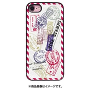 DS10436iSE3 [iPhone SE（第3世代）/SE（第2世代）/8/7/6s/6用 ブラックケース スタンプ RD]