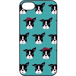 DS8293iSE3 [iPhone SE（第3世代）/SE（第2世代）/8/7/6s/6用 ブラックケース Fashionable Dog フレンチブル]