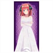 映画 五等分の花嫁 120cm ビッグタオル ウェディングドレス Ver. （B） 中野二乃 [キャラクターグッズ]