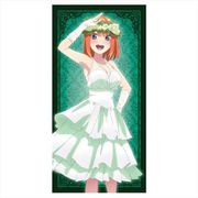 映画 五等分の花嫁 120cm ビッグタオル ウェディングドレス Ver. （D） 中野四葉 [キャラクターグッズ]