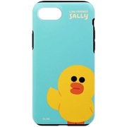 KCL-LBA016iSE3 [iPhone SE（第3世代）/SE（第2世代）/8/7/6s/6用 デュアルガード ベーシック LINE FRIENDS サリー]