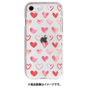 DS22725iSE3 [iPhone SE（第3世代）/SE（第2世代）/8/7/6s/6用 ソフトクリアケース ハート/ウォーター]