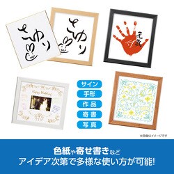 最高級色紙額縁2枚　風情のあるの額￼42×39×3 38×35×4cm ヨドバシ.com - ハクバ HAKUBA 色紙額 SG-02 ブラック FWSG-02BK
