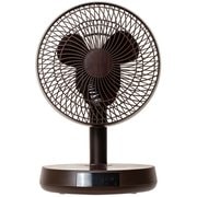 サーキュレーター DC 3Dサーキュレーター リモコン付 DCモーター 7.1インチ(18cm) 上下左右首振り ショコラブラウン PR-F076-CO