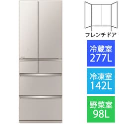 ヨドバシ.com - 三菱電機 MITSUBISHI ELECTRIC 冷蔵庫 （517L・フレンチドア） 6ドア WXシリーズ 除菌機能 グレイングレージュ  MR-WX52H-C 通販【全品無料配達】