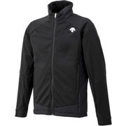 SOFT SHELL JACKET DWUUJK62 BLK Mサイズ [スキー ミドルウェア ジャケット]