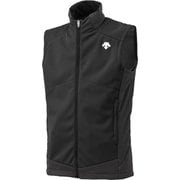 SOFT SHELL VEST DWUUJK63 BLK XOサイズ [スキー ミドルウェア ベスト]