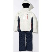 ASTRONAUT SKI SUITS ESM222P16 WHITE Mサイズ [スキーウェア 上下セット メンズ]