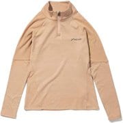 TWINPEAKS Ws1/2 ZIP TEE ESW22LS50 PK1 Sサイズ [スキー ミドルウェア レディース]