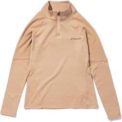 TWINPEAKS Ws1/2 ZIP TEE ESW22LS50 PK1 XLサイズ [スキー ミドルウェア レディース]