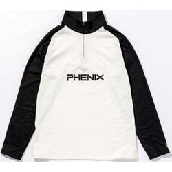 RETRO70 Jr 1/2ZIPTEE ESB22LS01 White 110サイズ [スキー ミドルウェア ジュニア]