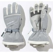 Snow 5Finger Girl's Glove ESG22GL60 Heather Gray JLサイズ [スキー グローブ ジュニア]