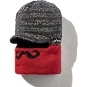 Trick 2-way Boy's Brim Watch Cap ESB22HW15 Black [ニットキャップ ビーニー ジュニア]