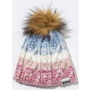 Gradation Fur BEANIE ESG22HW60 Pink [ニットキャップ ビーニー ジュニア]