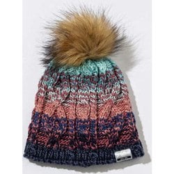Gradation Fur BEANIE ESG22HW60 Navy [ニットキャップ ビーニー ジュニア]