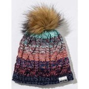 Gradation Fur BEANIE ESG22HW60 Navy [ニットキャップ ビーニー ジュニア]