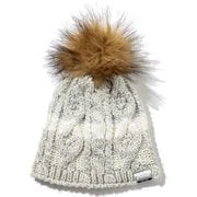 Gradation Fur BEANIE ESG22HW60 White [ニットキャップ ビーニー ジュニア]