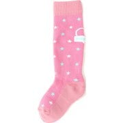 Star Girls Socks ESG22SO62 PINK KFサイズ [スキーソックス ジュニア]