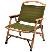 36660446 [MOSS GREEN LOW WOOD CHAIR]