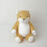 オーガニックコットン草木染め 柴犬のぬいぐるみ(赤柴) M [キャラクターグッズ]