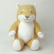 オーガニックコットン草木染め 柴犬のぬいぐるみ(赤柴) L [キャラクターグッズ]