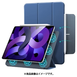 着脱可能マグネットケース Pencil 2ホルダー付き Dark Blue ESR Rebound Magnetic with Clasp for iPad Air（第5世代）/Air（第4世代）