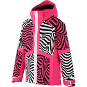 プリント アウター ジャケット PRINT OUTER JACKET ONJ95P43 F024P100PFピンク×ホワイト Sサイズ [スキーウェア ジャケット]