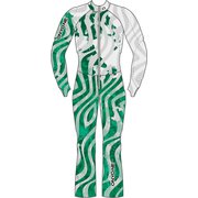 GS レーシング スーツ GS RACING SUIT(Not FIS) ONO95072 100456ホワイト×グリーン XOサイズ [スキーウェア レーシングワンピース]