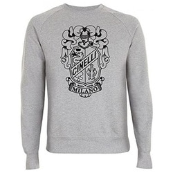 605055-000030 [CREST GREY CREWNECK SWEATSHIRT（クルーネック スウェット） サイズ：S]