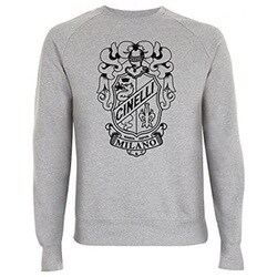 605055-000031 [CREST GREY CREWNECK SWEATSHIRT（クルーネック スウェット） サイズ：M]
