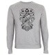 605055-000033 [CREST GREY CREWNECK SWEATSHIRT（クルーネック スウェット） サイズ：XL]