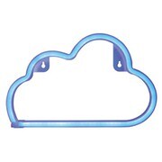 ネオンサイン 雲 ブルー 86381