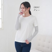 WOOD WOOL UVカットアームカバー グレー H12-0046