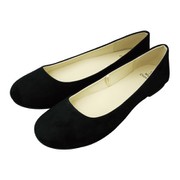 81171 [アーモンドトゥプレーンパンプス ブラック L]