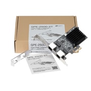 GPE-2500-2T [Planex PCIeバス対応 2.5GBASE-T 2ポートLANアダプター]