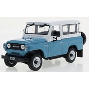 F43-164 1/43 日産 PATROL 300 H-60 1970 ライトブルー/ホワイト 海外仕様 [ダイキャストミニカー]