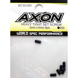 NC-S3-061 HEAVY TIGHT SET SCREW 3mm×6mm 6pic [ラジコンパーツ]
