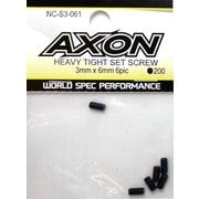 NC-S3-061 HEAVY TIGHT SET SCREW 3mm×6mm 6pic [ラジコンパーツ]