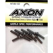NT-B3-122 SPRING TITANIUM SCREW Button Head 3mm×12mm 10pic [ラジコンパーツ]