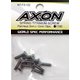 NT-F3-122 SPRING TITANIUM SCREW Flat Head 3mm×12mm 10pic [ラジコンパーツ]