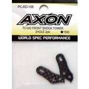 PC-BD-108 TC10/2 FRONT SHOCK TOWER 2HOLE 2pic [ラジコンパーツ]