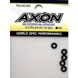 ヨドバシ.com - AXON PG-SA-003 M3 SCREW Alu SPACER φ2.95×φ6.0