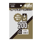 ALG-CSMNSPH カードスリーブ 超硬質 200枚入 ミニ 62×89mm [トレーディングカード用品]