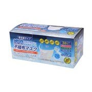 涼感不織布マスク 30枚 個包装 QMAX0.396 ホワイト 2981RP