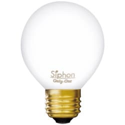 Siphon（サイフォン） LEDフィラメント電球 ボール50 ホワイト E26 2700K LDF78D