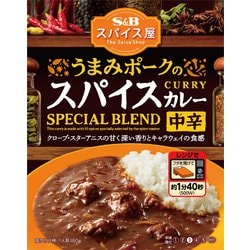 S＆B スパイス屋 うまみポークのスパイスカレー 中辛 180g