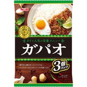 おうちでアジアめし ガパオ 3個パック 390g